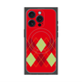 プレミアムパネル with MagSafe［ Nordic Argyle - Red ］