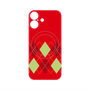 プレミアムパネル with MagSafe［ Nordic Argyle - Red ］