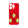 プレミアムパネル with MagSafe［ Nordic Argyle - Red ］