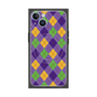 プレミアムパネル with MagSafe［ Argyle - Purple ］