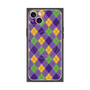 プレミアムパネル with MagSafe［ Argyle - Purple ］