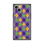プレミアムパネル with MagSafe［ Argyle - Purple ］