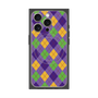 プレミアムパネル with MagSafe［ Argyle - Purple ］