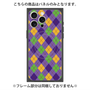 プレミアムパネル with MagSafe［ Argyle - Purple ］