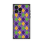 プレミアムパネル with MagSafe［ Argyle - Purple ］