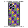プレミアムパネル with MagSafe［ Argyle - Purple ］