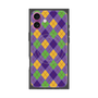 プレミアムパネル with MagSafe［ Argyle - Purple ］