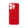 プレミアムパネル with MagSafe［ Argyle - Red ］