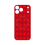 プレミアムパネル with MagSafe［ Argyle - Red ］