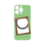 プレミアムパネル with MagSafe［ Photo Frame - Light Green ］
