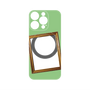 プレミアムパネル with MagSafe［ Photo Frame - Light Green ］
