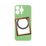 プレミアムパネル with MagSafe［ Photo Frame - Light Green ］