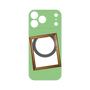 プレミアムパネル with MagSafe［ Photo Frame - Light Green ］