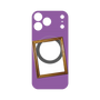 プレミアムパネル with MagSafe［ Photo Frame - Purple ］