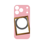 プレミアムパネル with MagSafe［ Photo Frame - Pink ］