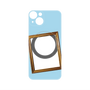 プレミアムパネル with MagSafe［ Photo Frame - Light Blue ］