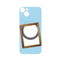プレミアムパネル with MagSafe［ Photo Frame - Light Blue ］