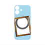 プレミアムパネル with MagSafe［ Photo Frame - Light Blue ］