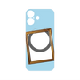 プレミアムパネル with MagSafe［ Photo Frame - Light Blue ］