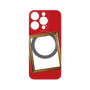 プレミアムパネル with MagSafe［ Photo Frame - Red ］