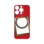 プレミアムパネル with MagSafe［ Photo Frame - Red ］