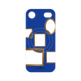 プレミアムパネル with MagSafe［ Photo Frames - Blue ］
