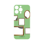 プレミアムパネル with MagSafe［ Photo Frames - Light Green ］