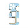 プレミアムパネル with MagSafe［ Photo Frames - Light Blue ］