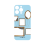 プレミアムパネル with MagSafe［ Photo Frames - Light Blue ］