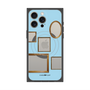 プレミアムパネル with MagSafe［ Photo Frames - Light Blue ］