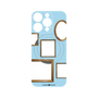 プレミアムパネル with MagSafe［ Photo Frames - Light Blue ］