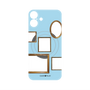 プレミアムパネル with MagSafe［ Photo Frames - Light Blue ］