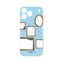 プレミアムパネル with MagSafe［ Photo Frames - Light Blue ］