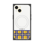 プレミアムパネル with MagSafe［ CASEPLAY Tartan Check - Yellow ］