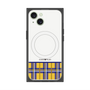 プレミアムパネル with MagSafe［ CASEPLAY Tartan Check - Yellow ］