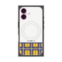 プレミアムパネル with MagSafe［ CASEPLAY Tartan Check - Yellow ］