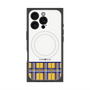 プレミアムパネル with MagSafe［ CASEPLAY Tartan Check - Yellow ］