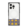 プレミアムパネル with MagSafe［ CASEPLAY Tartan Check - Yellow ］
