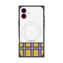 プレミアムパネル with MagSafe［ CASEPLAY Tartan Check - Yellow ］