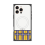 プレミアムパネル with MagSafe［ CASEPLAY Tartan Check - Yellow ］