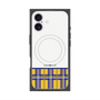 プレミアムパネル with MagSafe［ CASEPLAY Tartan Check - Yellow ］