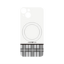 プレミアムパネル with MagSafe［ CASEPLAY Tartan Check - Gray ］