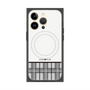 プレミアムパネル with MagSafe［ CASEPLAY Tartan Check - Gray ］