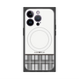 プレミアムパネル with MagSafe［ CASEPLAY Tartan Check - Gray ］