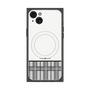 プレミアムパネル with MagSafe［ CASEPLAY Tartan Check - Gray ］