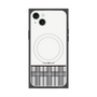 プレミアムパネル with MagSafe［ CASEPLAY Tartan Check - Gray ］