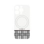 プレミアムパネル with MagSafe［ CASEPLAY Tartan Check - Gray ］