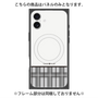 プレミアムパネル with MagSafe［ CASEPLAY Tartan Check - Gray ］