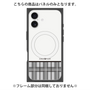 プレミアムパネル with MagSafe［ CASEPLAY Tartan Check - Gray ］