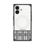 プレミアムパネル with MagSafe［ CASEPLAY Tartan Check - Gray ］
